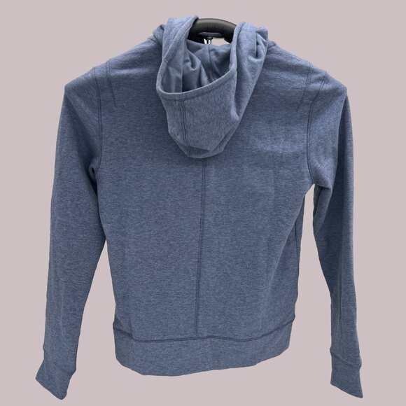 Travis Mathew Women’s Cloud Full Zip Hoodie Heather Navy XS - Picture 2 of 3